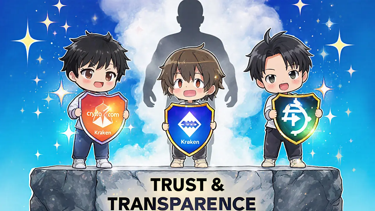 Three safe exchanges shining brightly as BiONE fades into smoke