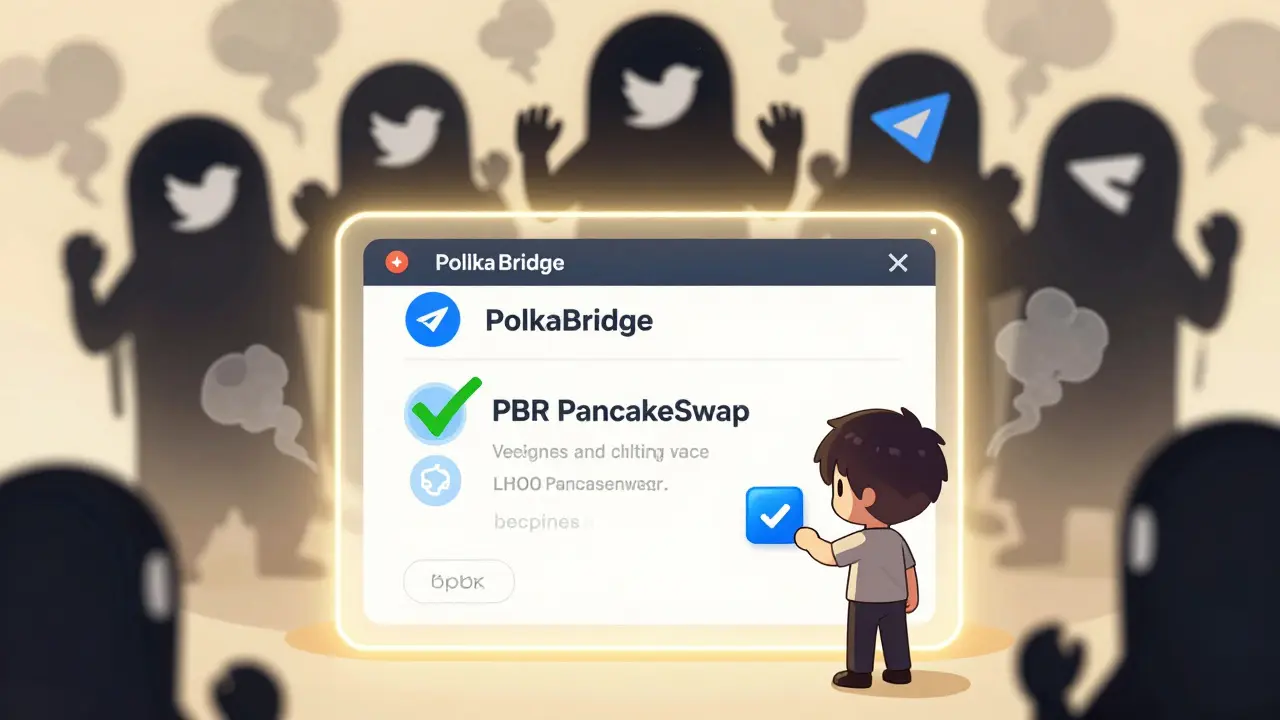 Hero safely buying PBR on official site as scam monsters vanish in smoke