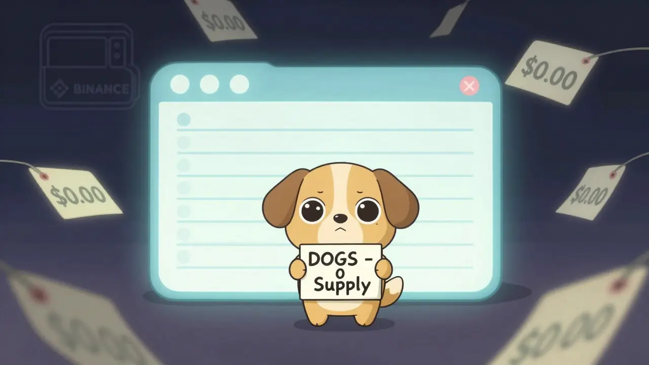 What is Golden Dog (DOGS) crypto coin? The truth behind the inactive meme token