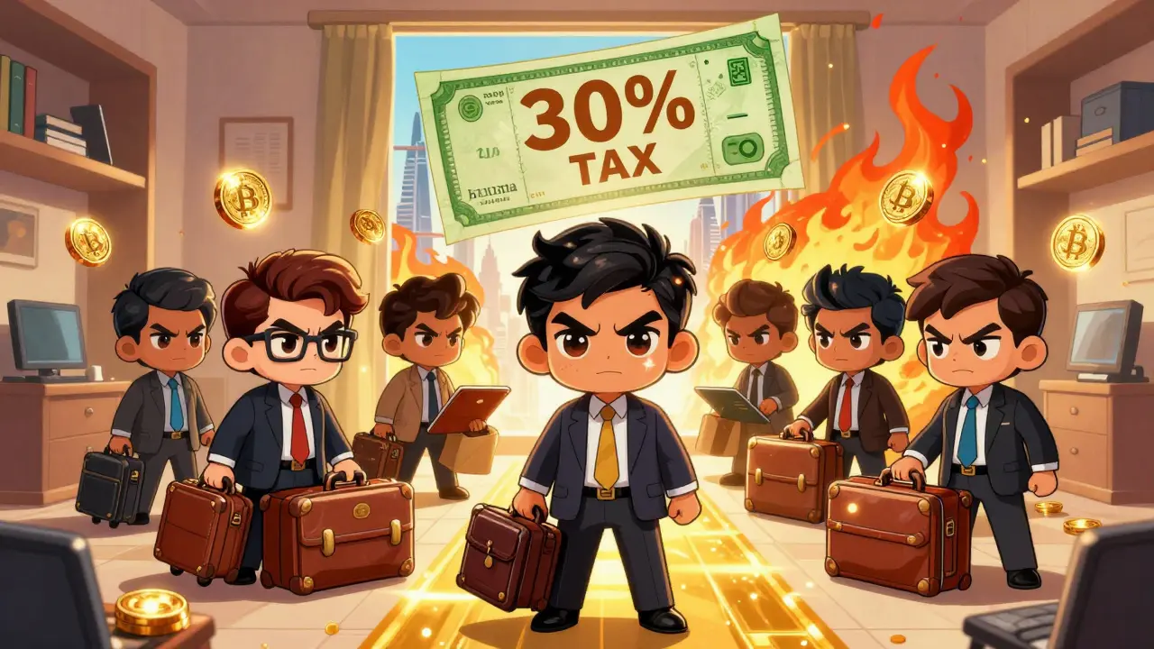 How Indian Crypto Traders Moved to Dubai to Avoid 30% Tax