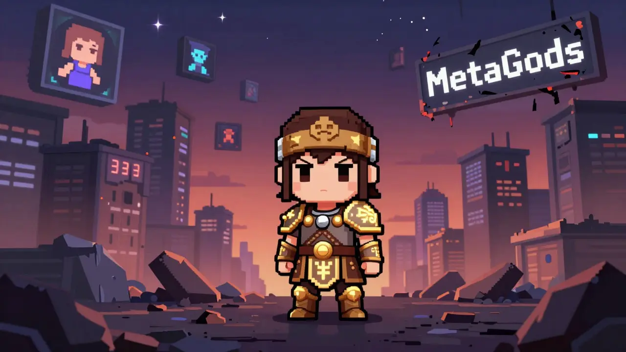 What is MetaGods (MGOD) crypto coin? A dead project from the 2021 NFT bubble