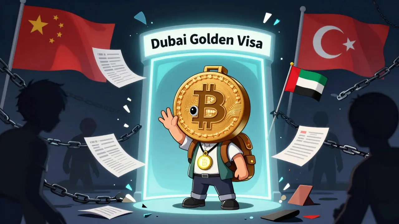 Exit Strategies from Crypto-Restricted Countries: Legal Migration for Traders