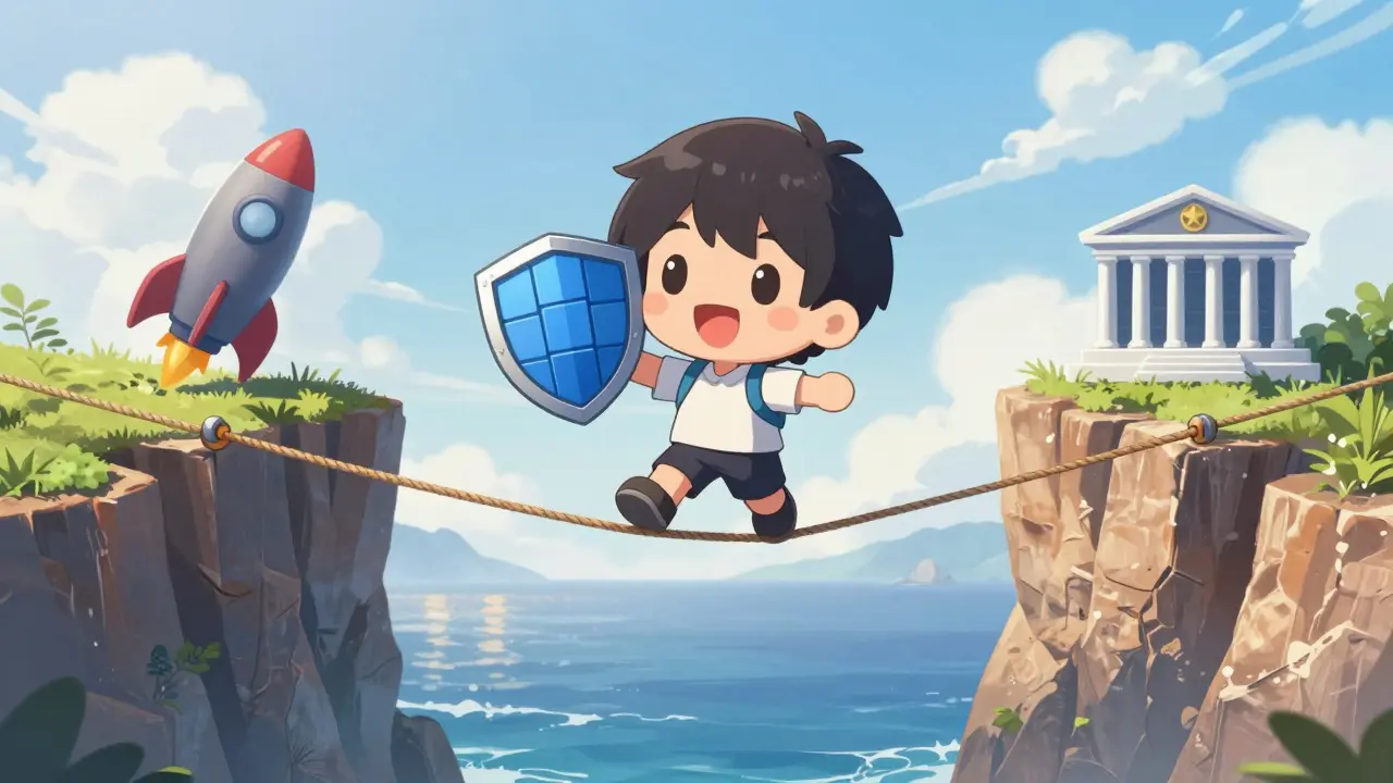 Chibi character balancing tech innovation and regulation
