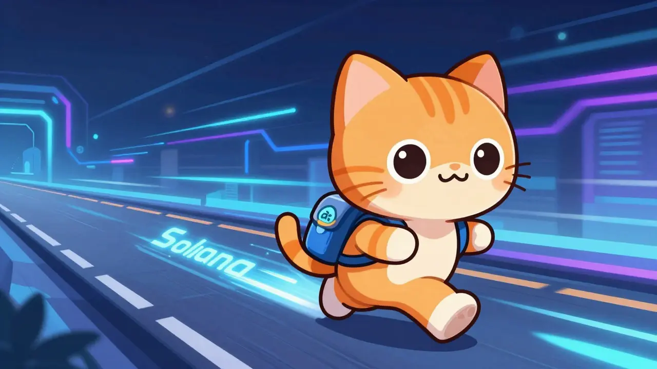What is Catwifbag (BAG) Crypto Coin? Solana Meme Token Guide